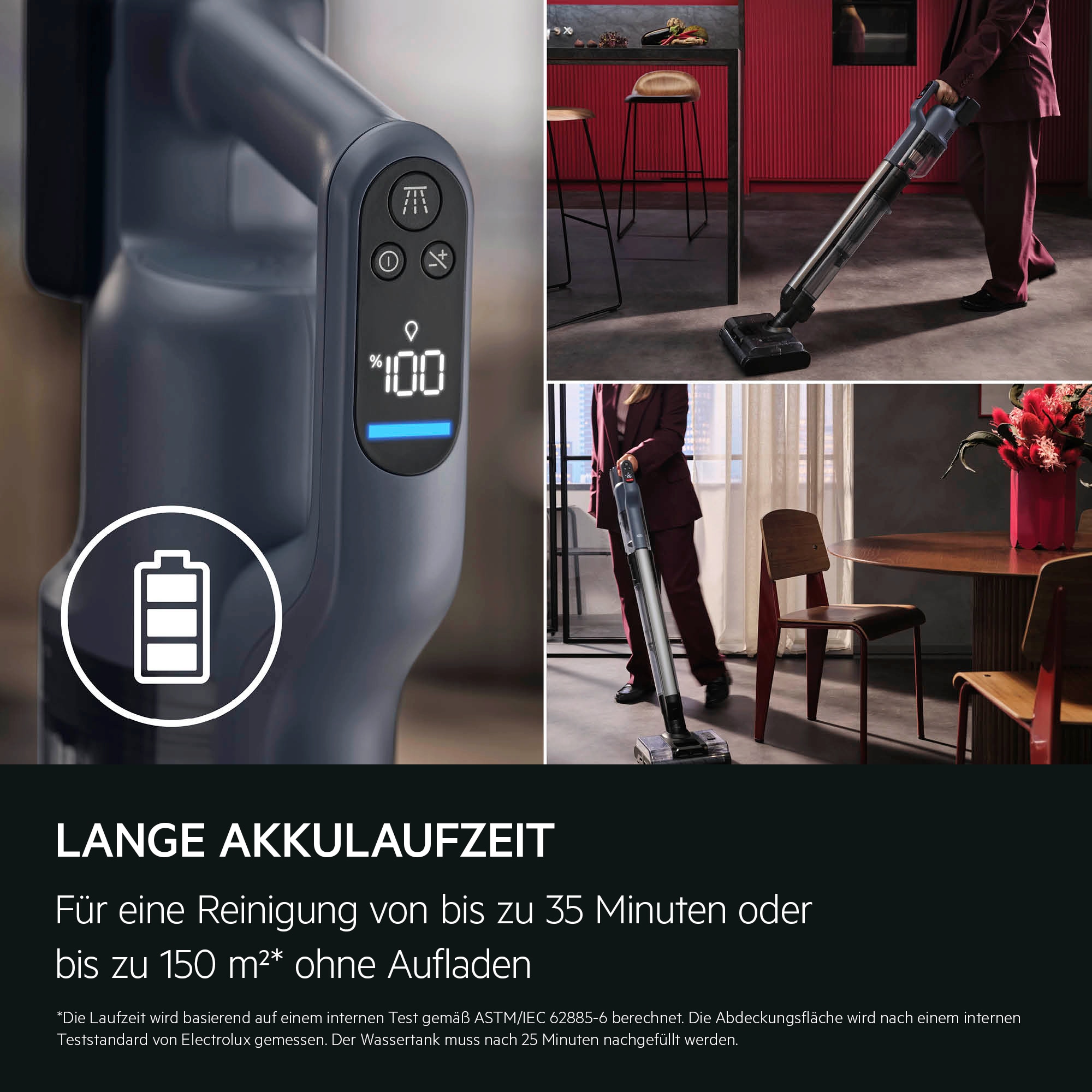 AEG AW82U2DG 8000 3-in1 Wet&Dry Akku-Staubsauger