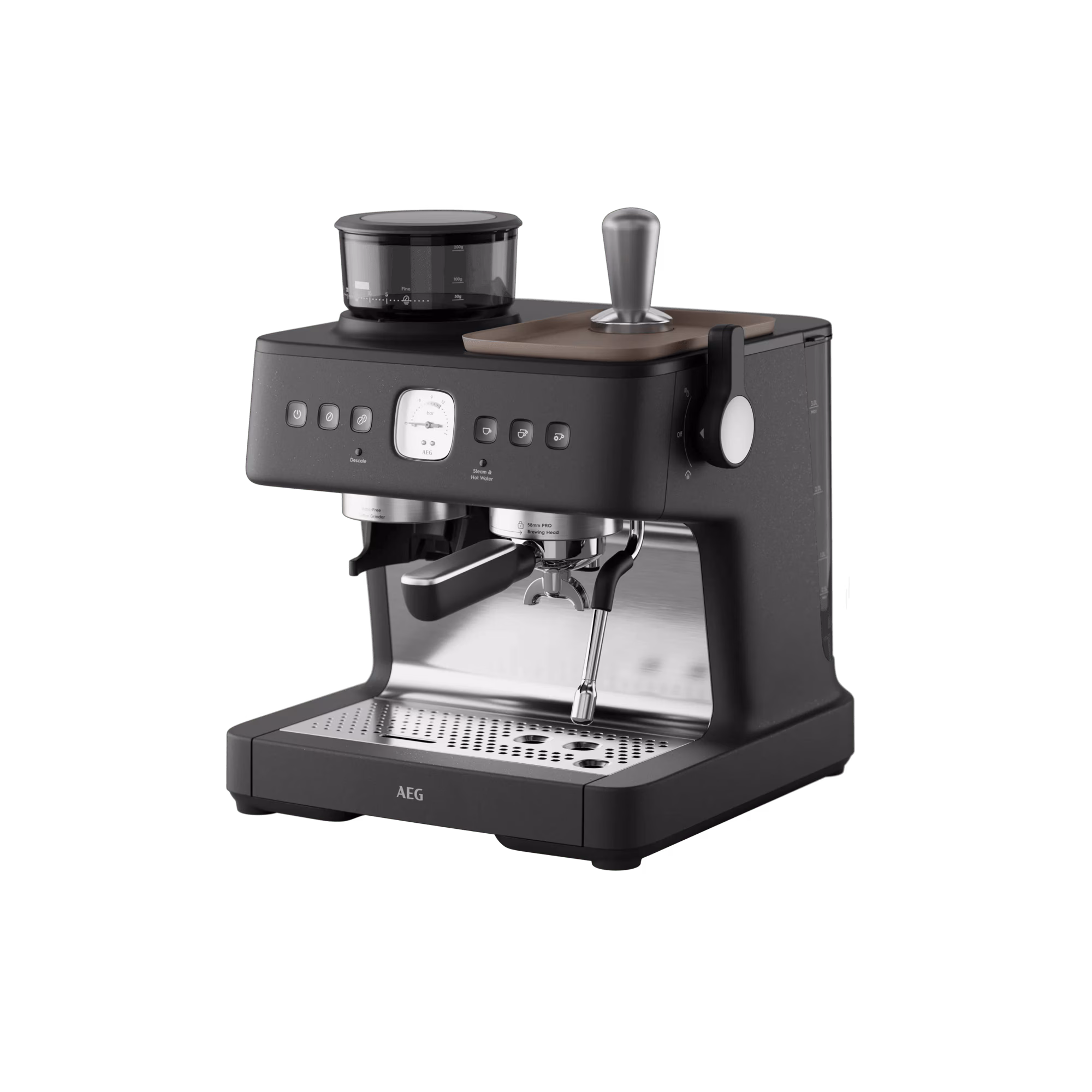 AEG EC8-1-8BP 8000 Espresso Siebträgermaschine
