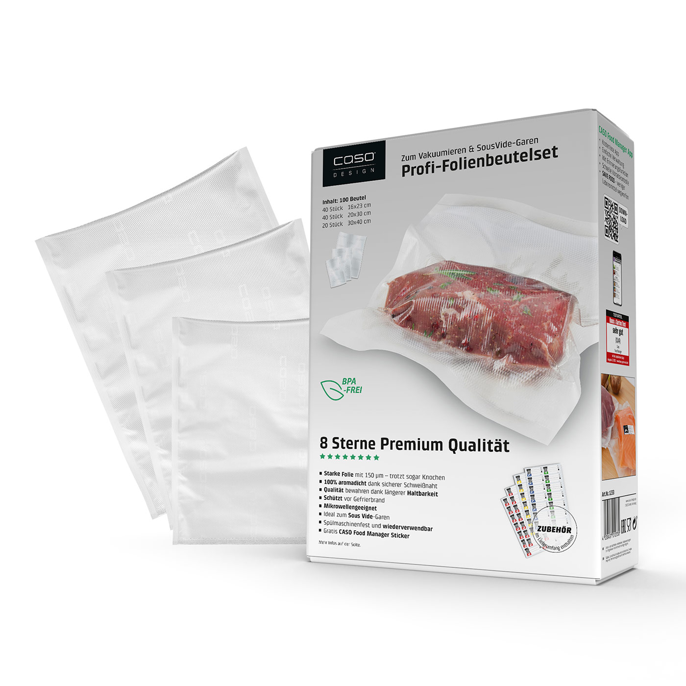 CASO-Profi-Folienbeutelset 5