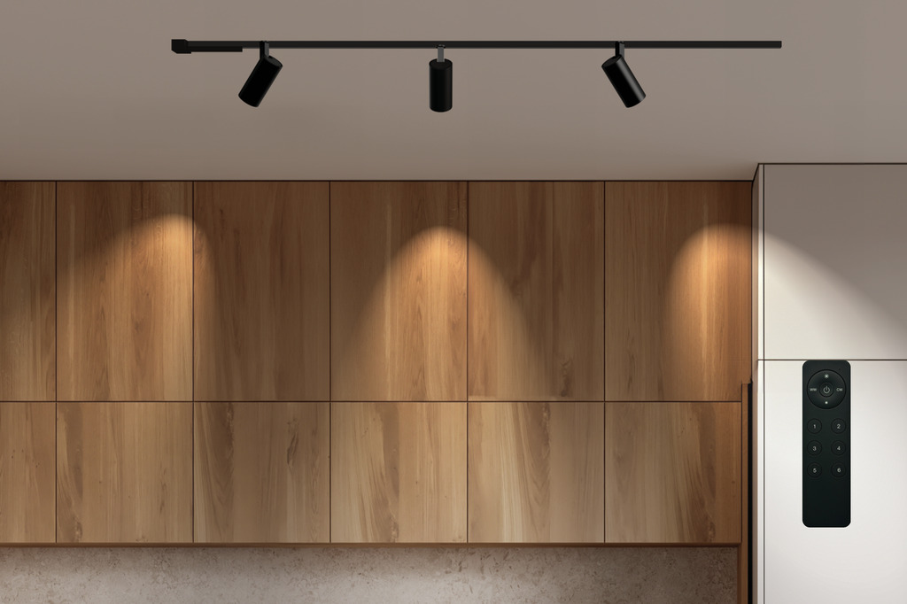 Naber Easytrack Set Akzent, Leuchte, schwarz matt