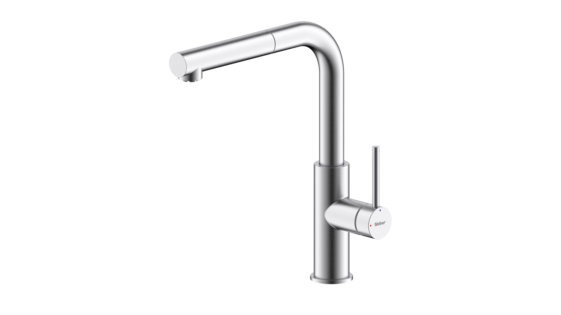 Naber SERVIZIO Namor® 7 , Spültischarmatur, Edelstahl, Niederdruck