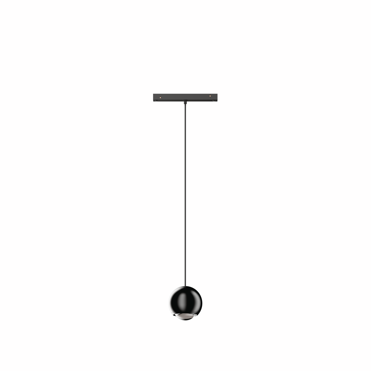 Naber Easytrack Lens, Leuchte, schwarz matt, MEC LED-System kompatibel