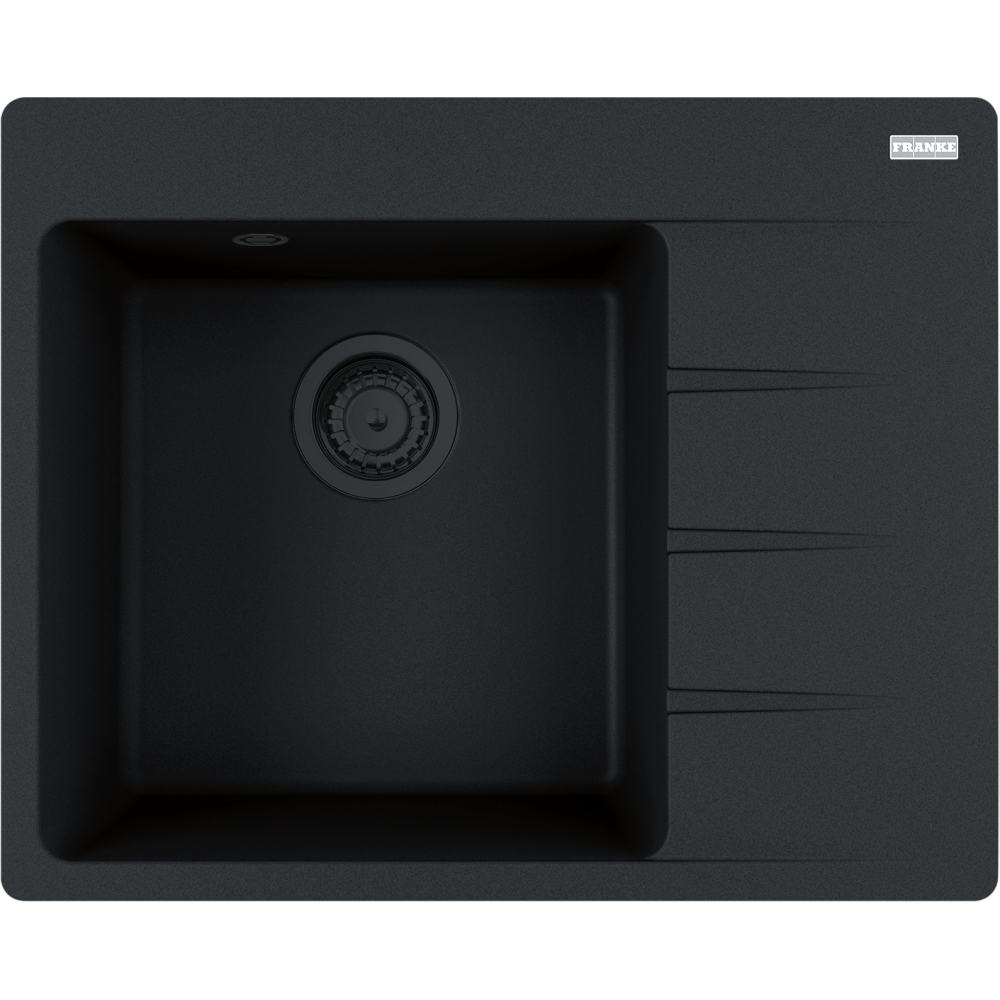 Franke Centro, CNG 611-62 A Black Matt Collection