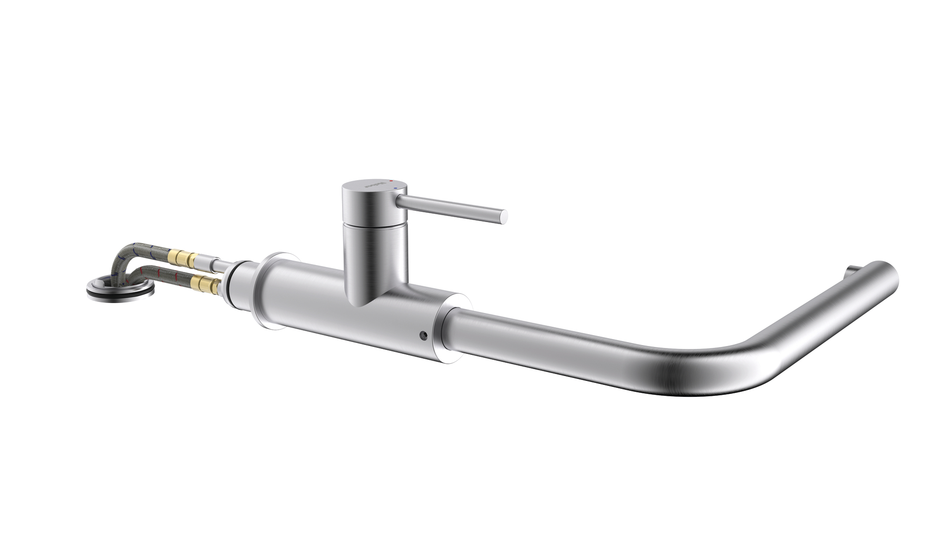 Naber SERVIZIO Namor® 3 Fensterarmatur, Spültischarmatur, Edelstahl, Hochdruck